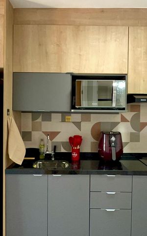 Studio para alugar com 28m², 1 quarto e sem vaga Studio para alugar com 28m², 1 quarto e sem vagaCozinha