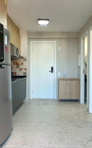 Studio para alugar com 28m², 1 quarto e sem vaga Studio para alugar com 28m², 1 quarto e sem vagaSala