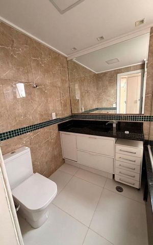 Apartamento para alugar com 178m², 3 quartos e 3 vagas Apartamento para alugar com 178m², 3 quartos e 3 vagasBanheiro 1