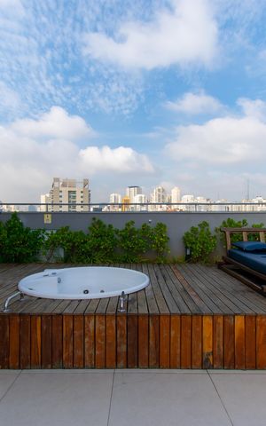 Studio para alugar com 27m², 1 quarto e sem vaga Studio para alugar com 27m², 1 quarto e sem vagaÁrea Comum