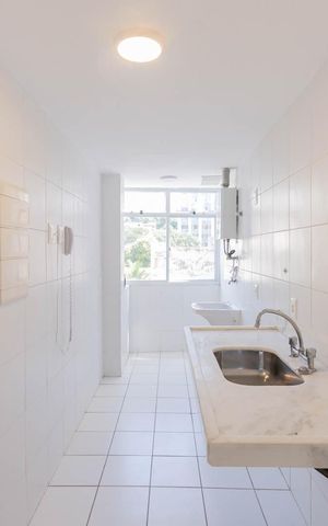 Apartamento para alugar com 70m², 2 quartos e 1 vagaCozinha e Área de Serviço