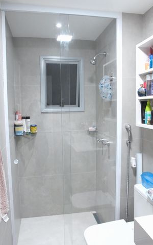 Apartamento para alugar com 155m², 3 quartos e 3 vagas Apartamento para alugar com 155m², 3 quartos e 3 vagasBanheiro da Suíte 2