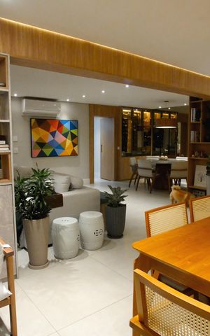 Apartamento para alugar com 155m², 3 quartos e 3 vagas Apartamento para alugar com 155m², 3 quartos e 3 vagasSala
