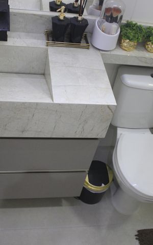Apartamento para alugar com 75m², 3 quartos e 2 vagasBanheiro da Suíte