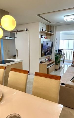 Apartamento para alugar com 75m², 3 quartos e 2 vagas Apartamento para alugar com 75m², 3 quartos e 2 vagasSala