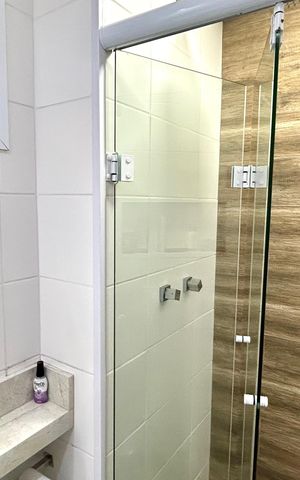 Apartamento para alugar com 75m², 3 quartos e 2 vagas Apartamento para alugar com 75m², 3 quartos e 2 vagasBanheiro 1