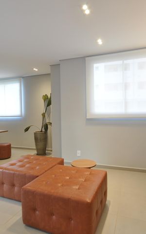 Apartamento à venda com 42m², 2 quartos e sem vagaÁrea comum - Salão de festas