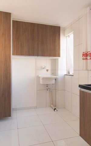 Apartamento para alugar com 60m², 2 quartos e 1 vagaCozinha e Área de Serviço