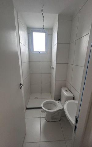 Apartamento para alugar com 47m², 2 quartos e 1 vaga Apartamento para alugar com 47m², 2 quartos e 1 vagaBanheiro