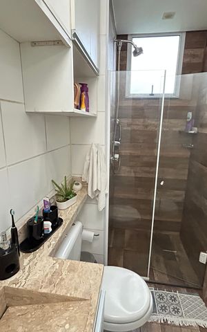 Apartamento para alugar com 70m², 2 quartos e 1 vagaBanheiro