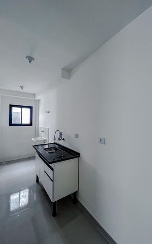 Apartamento para alugar com 40m², 2 quartos e sem vagaCozinha e Área de Serviço