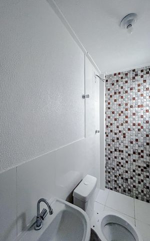 Apartamento para alugar com 40m², 2 quartos e sem vagaBanheiro
