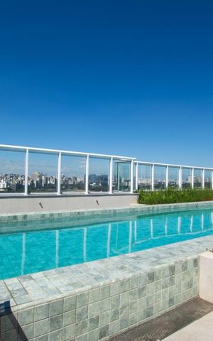 Studio para alugar com 33m², 1 quarto e sem vaga Studio para alugar com 33m², 1 quarto e sem vagaPISCINA