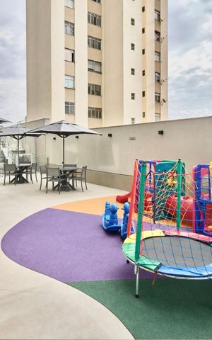 Apartamento à venda com 68m², 2 quartos e 2 vagas Apartamento à venda com 68m², 2 quartos e 2 vagasÁrea comum - Playground