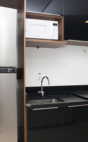 Studio para alugar com 76m², 1 quarto e sem vagaStudio - Cozinha