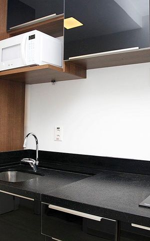 Studio para alugar com 76m², 1 quarto e sem vagaStudio - Cozinha