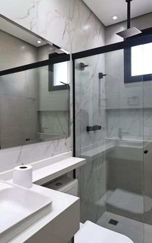 Apartamento para alugar com 80m², 3 quartos e 2 vagas Apartamento para alugar com 80m², 3 quartos e 2 vagasBanheiro da Suíte