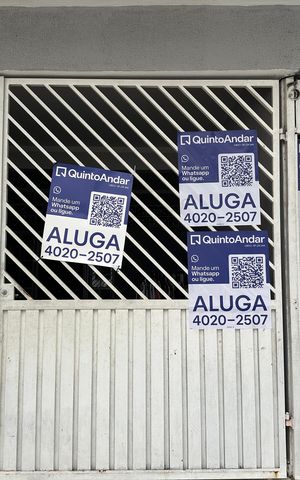Casa para alugar com 40m², 1 quarto e sem vaga Casa para alugar com 40m², 1 quarto e sem vagaPlaca