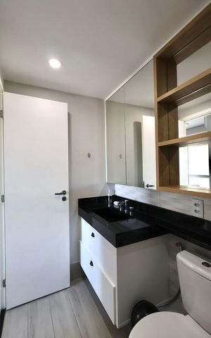 Apartamento à venda com 42m², 1 quarto e 1 vaga Apartamento à venda com 42m², 1 quarto e 1 vagaBanheiro