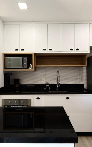 Apartamento à venda com 42m², 1 quarto e 1 vaga Apartamento à venda com 42m², 1 quarto e 1 vagaCozinha e Área de Serviço