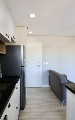 Apartamento à venda com 42m², 1 quarto e 1 vaga Apartamento à venda com 42m², 1 quarto e 1 vagaCozinha e Área de Serviço