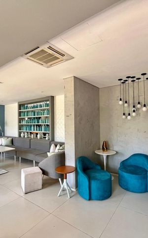 Apartamento à venda com 42m², 1 quarto e 1 vaga Apartamento à venda com 42m², 1 quarto e 1 vagaÁrea comum - Salão de festas