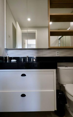 Apartamento à venda com 42m², 1 quarto e 1 vaga Apartamento à venda com 42m², 1 quarto e 1 vagaBanheiro