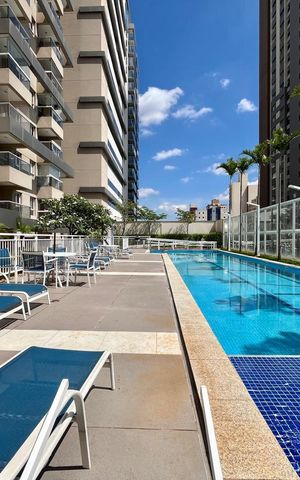 Apartamento à venda com 42m², 1 quarto e 1 vaga Apartamento à venda com 42m², 1 quarto e 1 vagaÁrea comum - Piscina