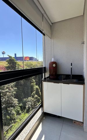 Apartamento à venda com 39m², 1 quarto e 1 vagaVaranda da Sala