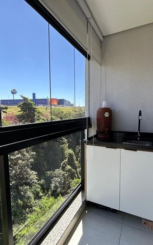 Apartamento à venda com 39m², 1 quarto e 1 vagaVaranda da Sala