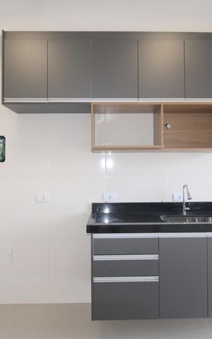 Apartamento para alugar com 47m², 1 quarto e 1 vagaSala / Cozinha