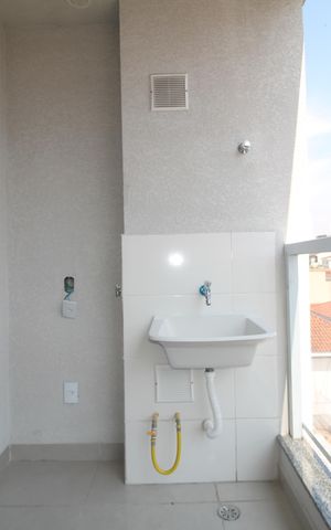 Apartamento para alugar com 47m², 1 quarto e 1 vagaSala / Cozinha - Varanda