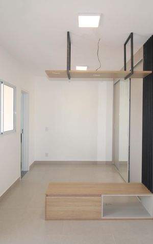 Apartamento para alugar com 33m², 1 quarto e 1 vagaSala / Cozinha