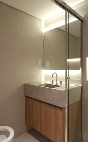 Apartamento à venda com 72m², 3 quartos e 1 vagaBanheiro Social