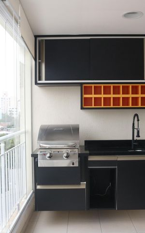 Apartamento para alugar com 62m², 2 quartos e 2 vagasVaranda gourmet