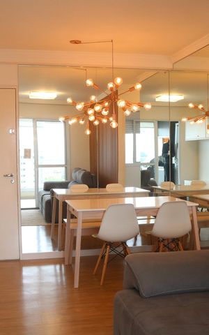 Apartamento para alugar com 62m², 2 quartos e 2 vagasSala
