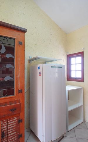 Casa de condomínio para alugar com 68m², 1 quarto e 1 vagaCozinha 