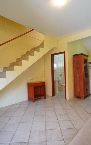 Casa de condomínio para alugar com 68m², 1 quarto e 1 vagaSala 