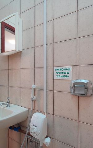 Casa de condomínio para alugar com 68m², 1 quarto e 1 vagaBanheiro