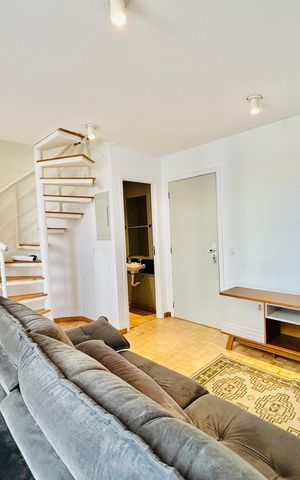 Apartamento para alugar com 56m², 1 quarto e 1 vaga Apartamento para alugar com 56m², 1 quarto e 1 vagaSala