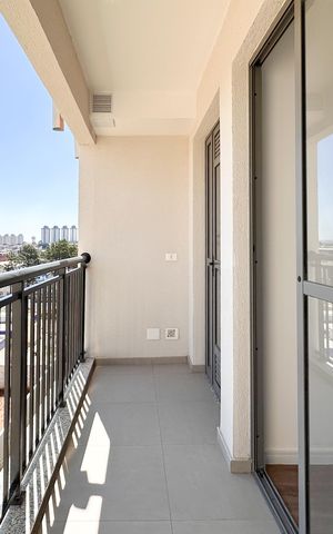 Apartamento à venda com 61m², 2 quartos e 1 vaga Apartamento à venda com 61m², 2 quartos e 1 vagaSacada