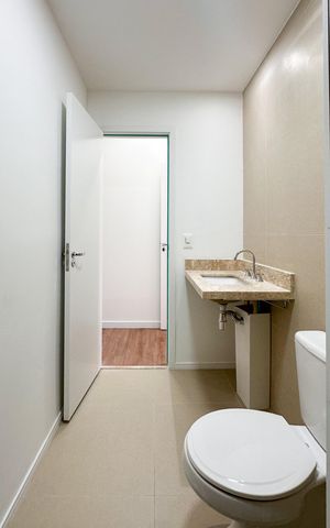 Apartamento à venda com 61m², 2 quartos e 1 vaga Apartamento à venda com 61m², 2 quartos e 1 vagaBanheiro da Suíte