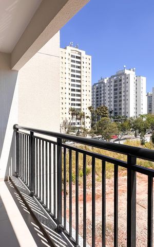 Apartamento à venda com 61m², 2 quartos e 1 vaga Apartamento à venda com 61m², 2 quartos e 1 vagaSacada