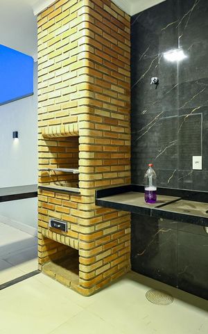 Casa à venda com 120m², 3 quartos e 2 vagas Casa à venda com 120m², 3 quartos e 2 vagasEspaço Gourmet