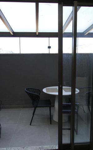 Apartamento à venda com 62m², 1 quarto e 1 vagaVaranda