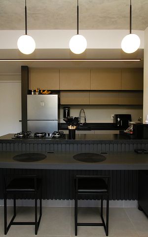 Apartamento à venda com 62m², 1 quarto e 1 vagaCozinha