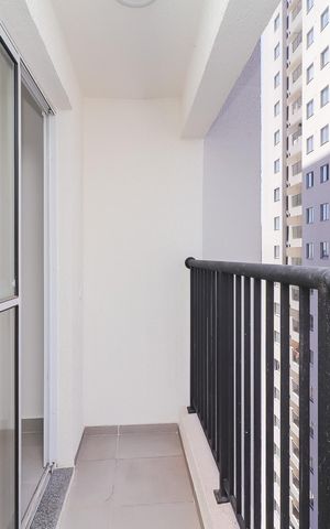Apartamento para alugar com 42m², 2 quartos e sem vaga Apartamento para alugar com 42m², 2 quartos e sem vagaVaranda / Área de Serviço