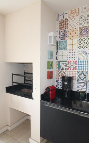 Apartamento para alugar com 133m², 3 quartos e 2 vagasSala - Varanda