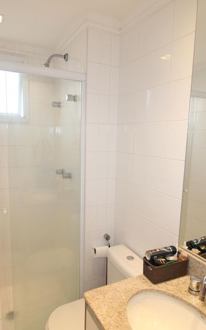Apartamento para alugar com 133m², 3 quartos e 2 vagasBanheiro 2