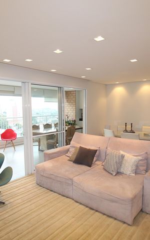 Apartamento para alugar com 133m², 3 quartos e 2 vagasSala
